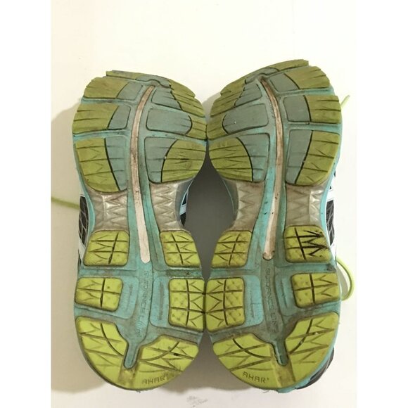 Asics gel-nimbus 18 fluidride  gray women size 9 running walking sneakers shoes - Picture 6 of 7